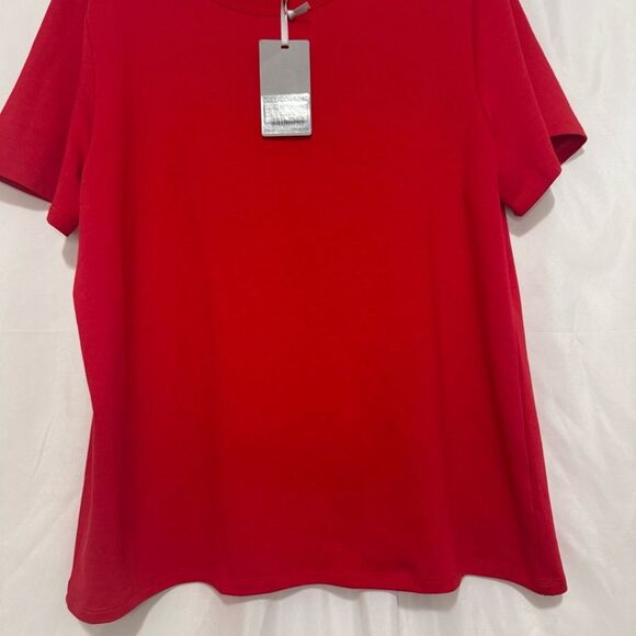 Preston & York Bobbi French Terry short sleeve Tee Size XL - Picture 3 of 6
